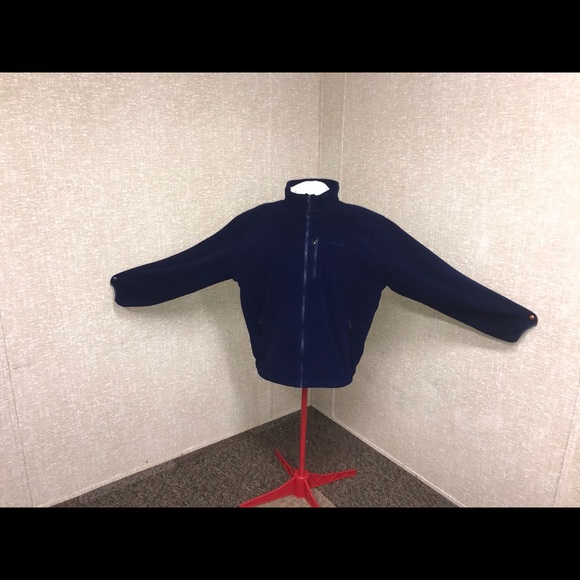 L.L.Bean Other - L.L.Bean Men Blue Fleece Coat Jacket size XL TALL USA